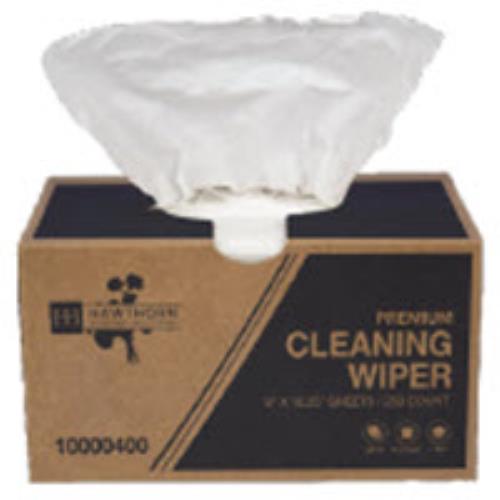 Premium Cleaning Wiper Light Duty 9X10.25 White