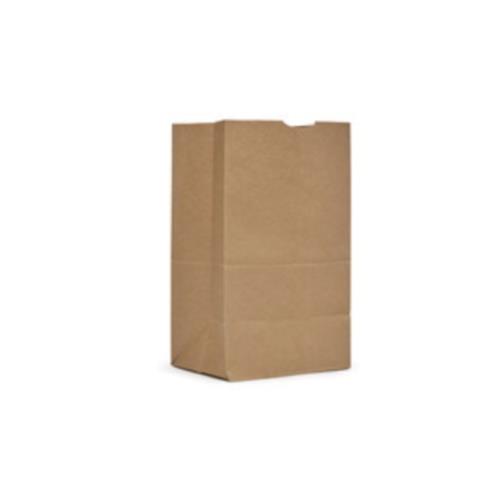 20-LB Squat Grocery Bag 50# Paper 8-1/8X6X14-1/16 Kr