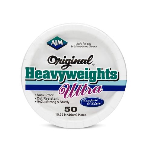 ULTRA ORIG PLATE HVY/WT COATED PAPER 10.25" WHT