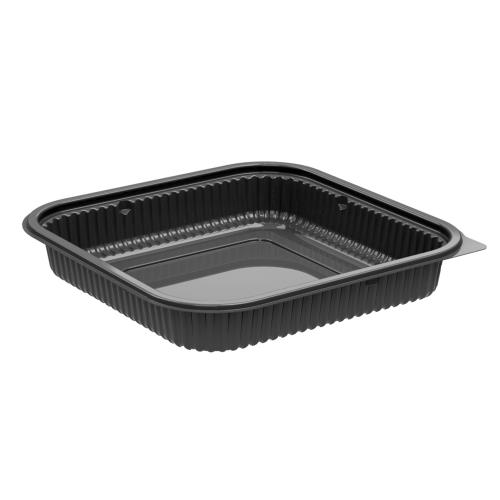 CULINARY SQ 1-CMPT MICROWAVABL BASE PP BLK