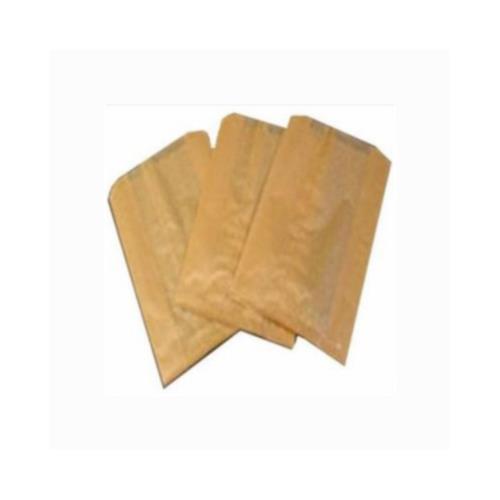 Sanitary Napkin Bag Dry Waxed 7.5X3.5X10.25 Kraft