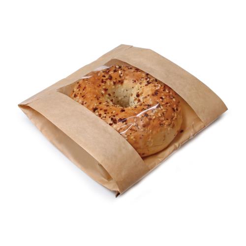 Ecocraft Sgl Serve Wndw Bag Grease Resistant 6.5X2X8.5