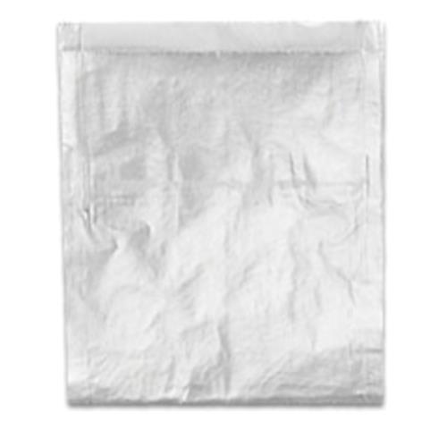 SANDWICH BAG FOIL 6X.75X6.5 UNPRINTED SILVER