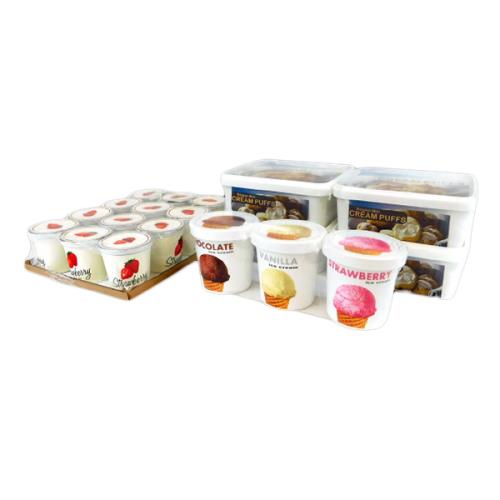 Freezer Locker Film PE 18X3000 1.25-MIL Clear Non Slp