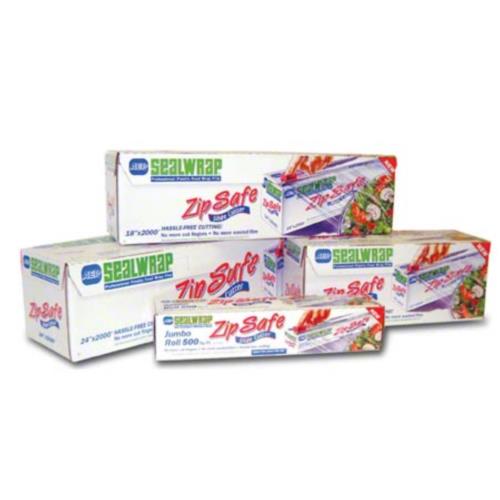 2000' x 18" Clear PVC Film with Serrated Cutter