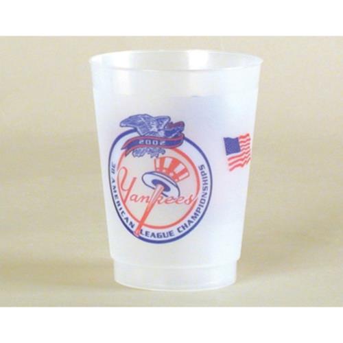10OZ Frost Flex Tumbler Polyprop Plastic Tall 20/25/CS