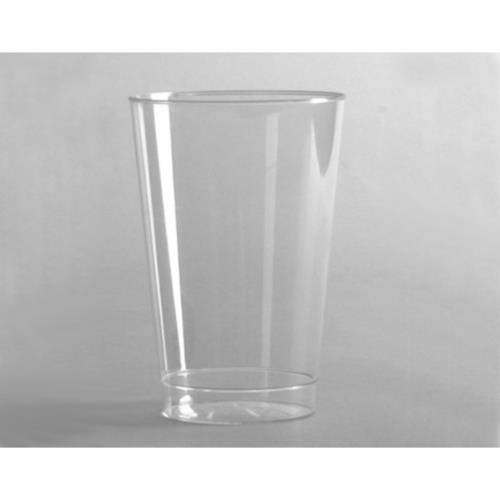 TALL TUMBLERS RIGID PLAST 10 OZ CLEAR