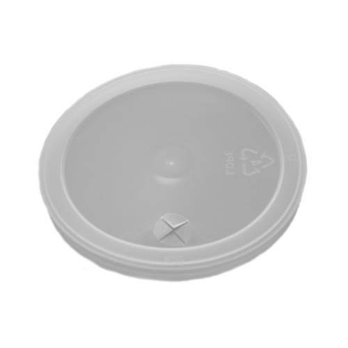REUSABLE LID PE F/16-22 OZ CUP TRANS LID