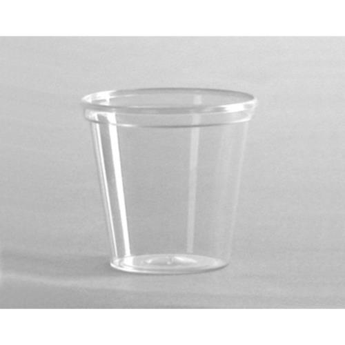 SHOT CUPS PORTION CUPS PLASTIC 1-OZ CLEAR