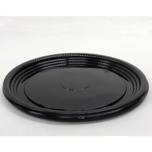 CaterLine® PET Platter, Black, 1/25
