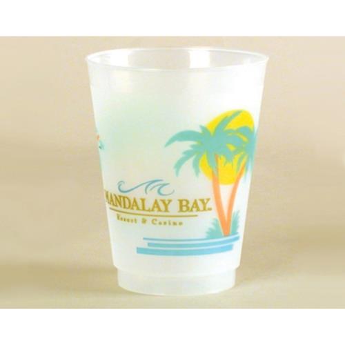 OZ FROSTED TALL CUPS POLYPROPYLENE FROST FLEX 20/25