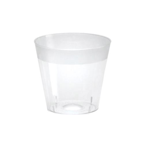 SHOT GLASS PLASTIC 1-OZ CLEAR