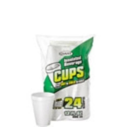 CUP FOAM 12-OZ WHITE