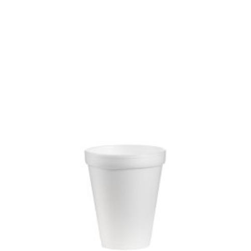 10OZ Foam Cup Space Save White LIDS=10JL/10SL/10FTL