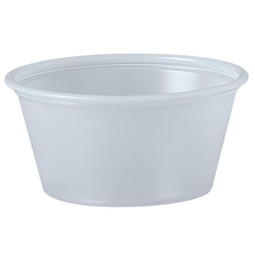SOUFFLE CUP PLAS 2-OZ TRANSLUCENT