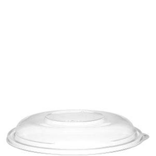 PRESENTABOWL LG DOMED LID PETE 7.2" DIA CLEAR
