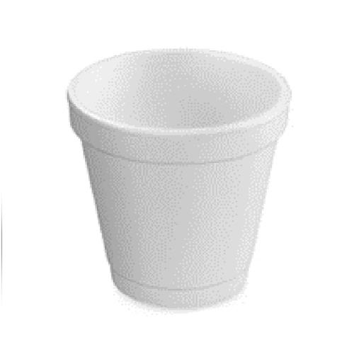 4-OZ FOAM CUP SPACE SAVER WHITE LID=4JL