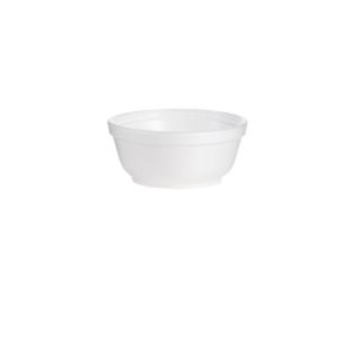 8B20 8-OZ WHITE FOAM BOWL (20JL LID)               20/50