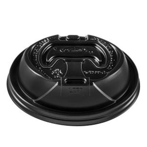 RECLOSEABLE LID FOR 16/20/24-OZ PAPER HOT CUP BLK