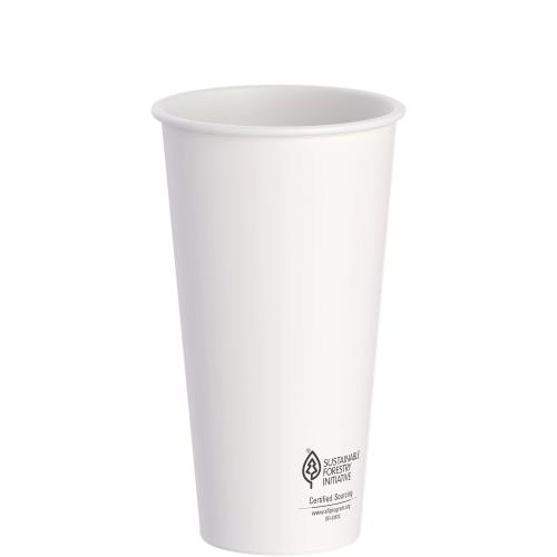 THERMOGUARD HOT CUP DW GOUR STOCK PRT PPR 20OZ WHT