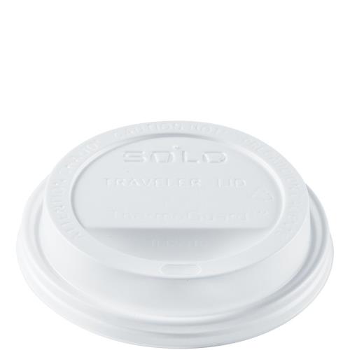 TL1224TG THERMOGUARD TRAVELER LID PS F/12-24-OZ CUPS WHITE