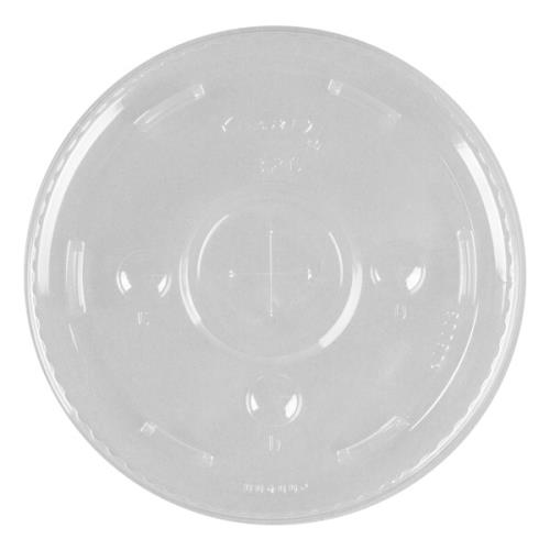 STRAW-SLOTTED LID PET 32OZ CLEAR