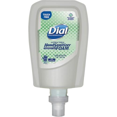 Dial® Foam Hand Sanitizer For Fit Touch Free Dispenser 1L