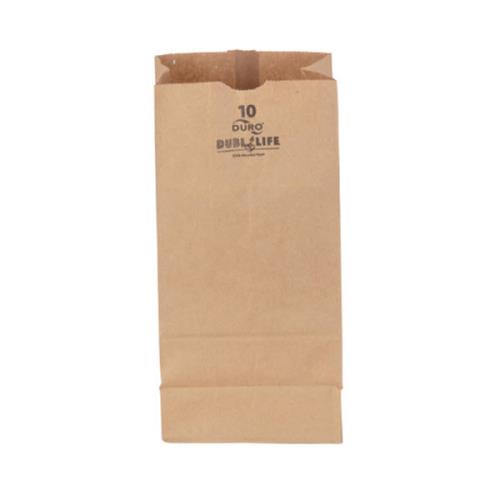 10-LB Grocery Bg 35# Kraft Recycled 6-5/16X4-3/16X13-3/8