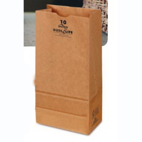 16-LB Grocery Bg 40# Kraft Recycled 7.75X4-13/16X16