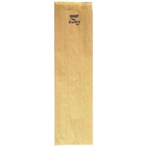 QUART LIQUOR BAG 35# 4.25X2.5X16 KRAFT VIRGIN PAPER