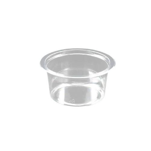 ROUND DELI CONTR PETE 16-OZ CLEAR WIDE FLANGE