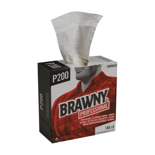 9.25X16.7 Brawny Ind 4-Ply Popup Dispenser