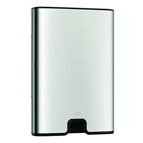 18" x 12" x 4" D Stainless Metal/Plastic Multifold Towel Dispenser