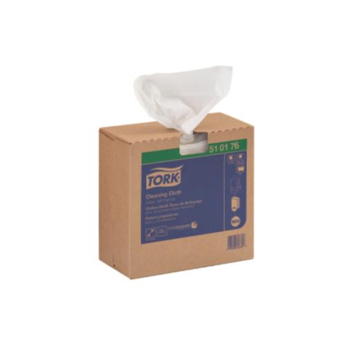 Tork Premium Cleaning Cloth 8.46X16.125 White Pop Up