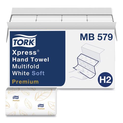TORK PREMIUM HAND TOWEL 2PLY MULTIFOLD 3-PNL 9.125X9.5