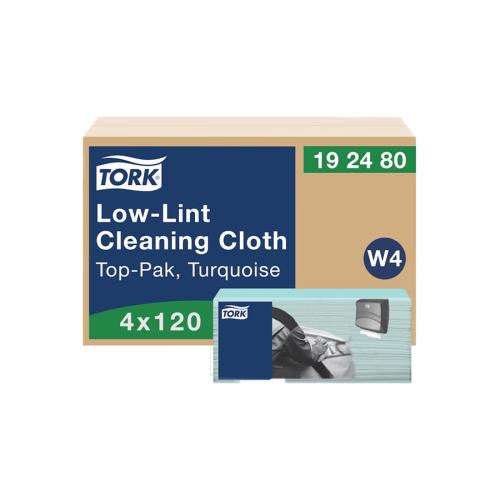 Tork Cleaning Cloth 1 Ply 14X16.34 Turquoise
