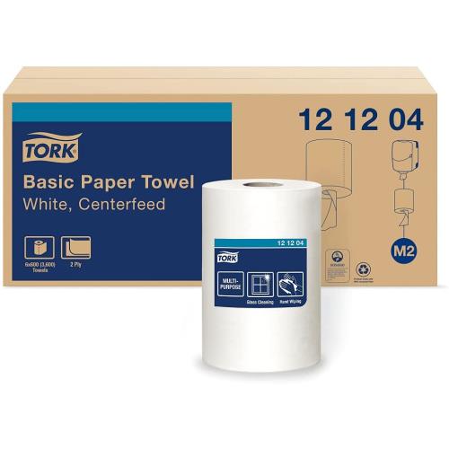 Advanced Hand Twl Centerfeed 2-Ply 7.6X590 White