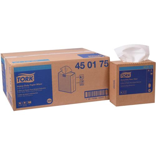 Tork Advanced Wiper 450 Tall Pop-Up 1-Ply 9.25X16.25