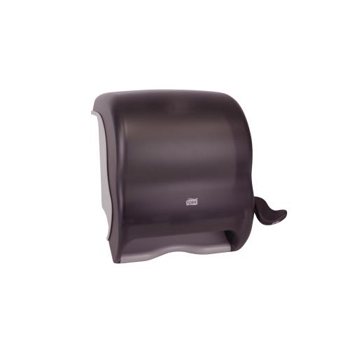 TORK ROLL TOWEL DISPENSER W/LEVER UNIVERSAL SMOKE
