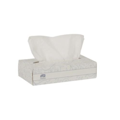 Tork Universal Facial Tissue 2-Ply White Flat Box