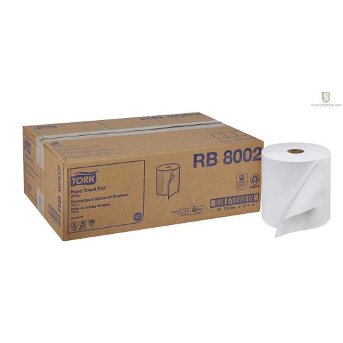 Tork Universal Hardroll Towel White 800'