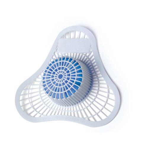 Urinal Screen W/Nonpara Block Citrus Blue