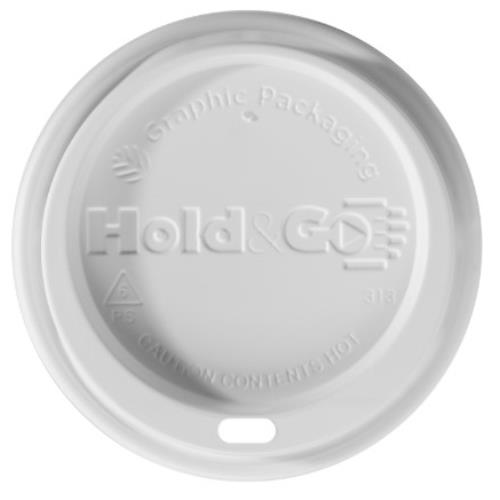 DOME SIPPER HOT CUP LID P/S 12-20 OZ WHITE