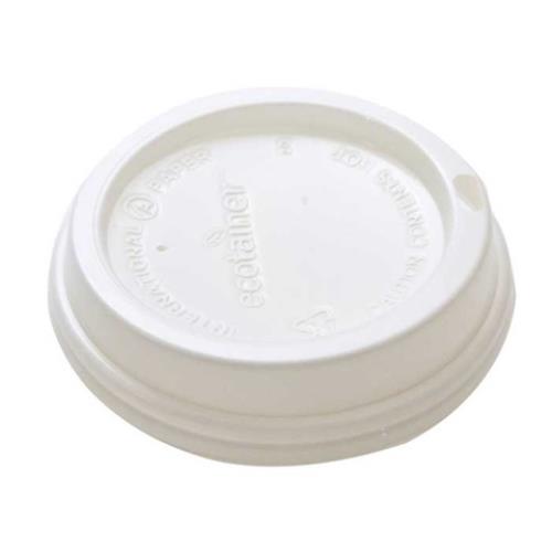 LID FOR HOT CUP COMPOSTABLE 10/12/16/20-OZ