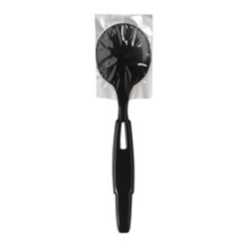 SMARTSTOCK SOUP SPOON P/P 6.99" BLACK IND WRAPPED