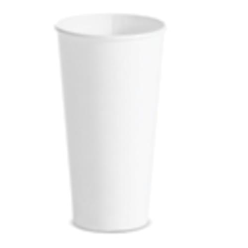 Hot Cup Paper 20-OZ White Single Wall