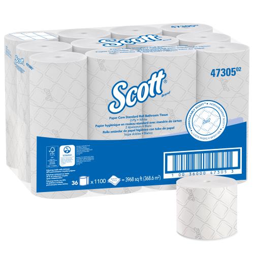 Scott Bath Tissue White Small Core 1100-Sht