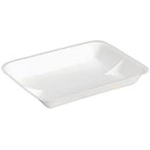 WHITE FOAM TRAY 9.5X7X1.2 500/CS