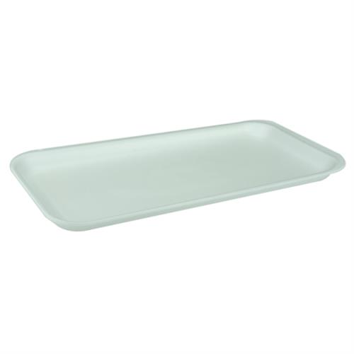 WHITE FOAM TRAY 10.75X5.75X.6 500/CS