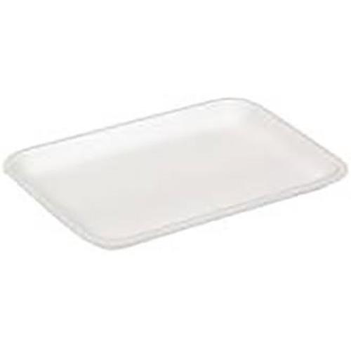 WHITE FOAM TRAY 8.75X6X5/8 500/CS